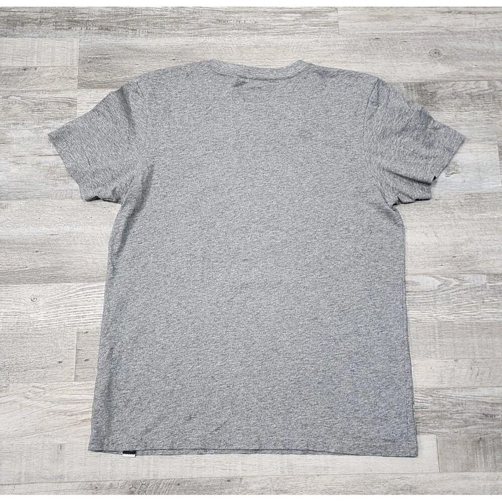 Adidas Shirt Adult Large Gray Graphic Hawaiian Short Sleeve Outdoor Sports Mens